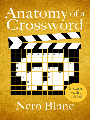 cover image of Anatomy of a Crossword